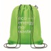 Recycled drawstring bag wholesaler