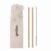 Product thumbnail Set of 2 bamboo straws 4