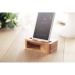 Bamboo support with sound amplifier, Cell phone holder and stand, base for smartphone promotional