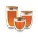 Double wall glass 25cl, double-walled glass promotional