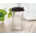 Double-walled 35cl glass with lid wholesaler