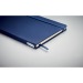 Carnet A5 couverture rPET 600D, carnet recyclé promotional