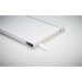 Carnet A5 couverture rPET 600D, carnet recyclé promotional