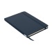 Carnet A5 couverture rPET 600D, carnet recyclé promotional