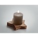 Star candle holder with candle wholesaler