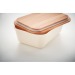 Lunch box with bamboo lid, Lunch box and box lunch promotional