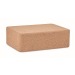 Yoga brick made of cork, yoga mat promotional