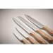 Set of 5 knives in base, kitchen knife promotional