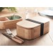 LADEN Bamboo Lunch Box 650ml, meal box promotional