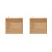 AUDIO SET 2 wireless bamboo speakers, Wooden or bamboo enclosure promotional