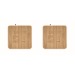 AUDIO SET 2 wireless bamboo speakers, Wooden or bamboo enclosure promotional