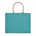 Coloured jute bag 43x34cm, Burlap bag promotional
