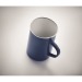 Enamelled metal mug, metal mug and cup promotional