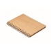 BRAM - A5 bamboo spiral notebook wholesaler