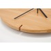Product thumbnail ESFERE Round shape bamboo wall clock 3