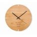 Product thumbnail ESFERE Round shape bamboo wall clock 5