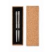 Stylos en acier inox recyclé, gadget écologique recyclé ou bio promotional