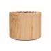 Product thumbnail ROUND LUX Round bamboo wireless speaker 2