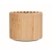 ROUND LUX Round bamboo wireless speaker wholesaler