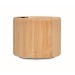Product thumbnail ROUND LUX Round bamboo wireless speaker 4