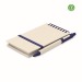 MITO SET - Carnet en carton de lait recyclé, carnet à spirales promotional