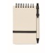 MITO SET - Carnet en carton de lait recyclé, carnet à spirales promotional