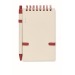 MITO SET - Carnet en carton de lait recyclé, carnet à spirales promotional