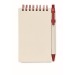 MITO SET - Carnet en carton de lait recyclé, carnet à spirales promotional