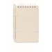MITO SET - Carnet en carton de lait recyclé, carnet à spirales promotional