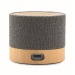 BOOL Bamboo RPET wireless speaker, Wooden or bamboo enclosure promotional