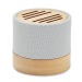 BOOL Bamboo RPET wireless speaker, Wood or Bamboo Speaker promotional