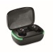 KOLOR TWS earbuds with charging case, wireless bluetooth headset promotional