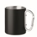 Product thumbnail 300 ml double-wall metal mug with carabiner handle 1