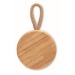 COOL Round bamboo wireless speaker, Wooden or bamboo enclosure promotional