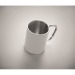 Mug en métal anse mousqueton 300ml, mug et tasse en métal promotional