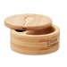 Bamboo salt and pepper box, salt shaker and salt mill promotional