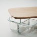 Glass and bamboo lunchbox wholesaler