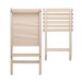 Product thumbnail Foldable wooden beach chair 4