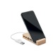 4 port USB hub in bamboo wholesaler