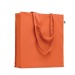 Large colourful shopping bag in organic cotton wholesaler