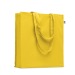 Large colourful shopping bag in organic cotton, Durable shopping bag promotional