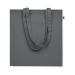 Large colourful shopping bag in organic cotton, Durable shopping bag promotional