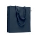 Large colourful shopping bag in organic cotton, Durable shopping bag promotional