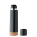 Double-walled bottle 500ml, metal flask promotional