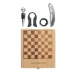 CHESSET - Set à vin et jeu d'échecs, set à vin promotional