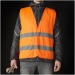 See-me safety waistcoat for professional use, yellow vest promotional