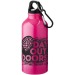 Aluminium canister with carabiner 40cl wholesaler