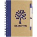 Recycled notebook with pen Priestly, notebook with pen promotional
