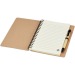 Recycled notebook with pen Priestly, notebook with pen promotional