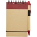 Bloc-notes recyclé format A7 avec stylo Zuse, carnet avec stylo promotional